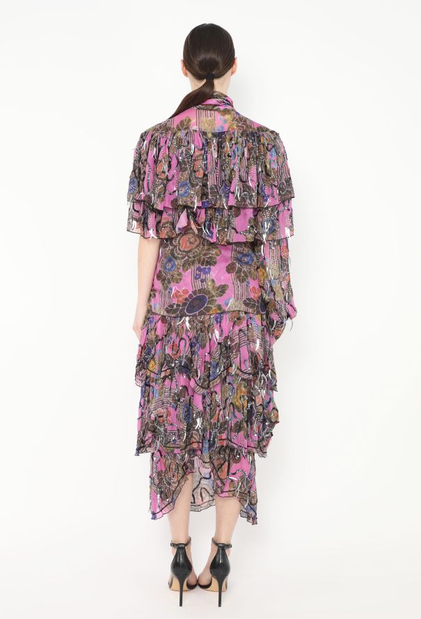 Rodarte S/S 2017 Embellished Silk Ensemble - 6