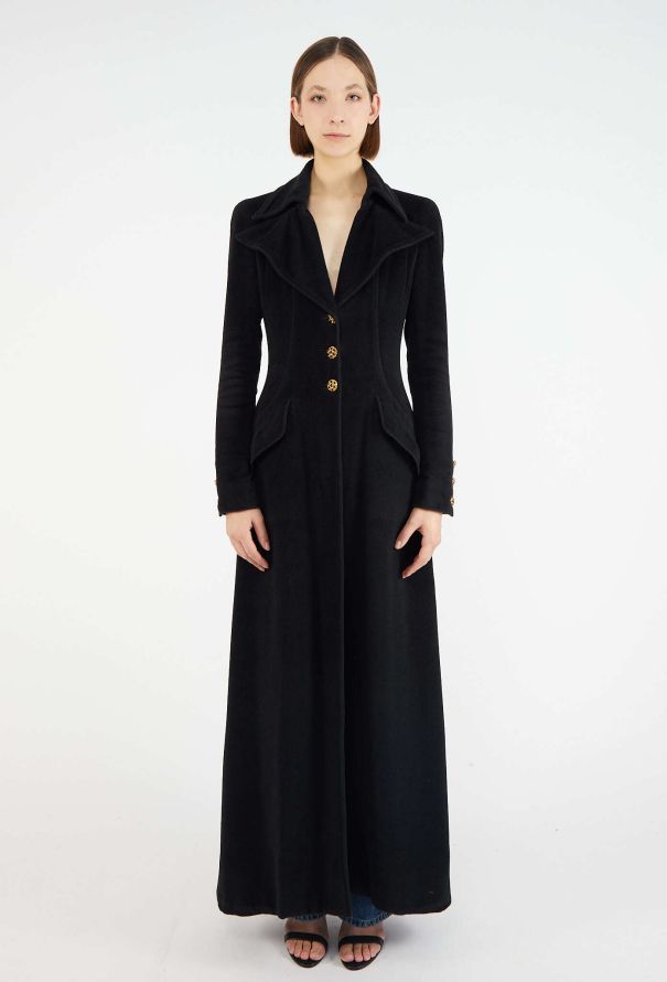 Chanel COLLECTOR F/W 1996 Gripoix Notched Coat - 1