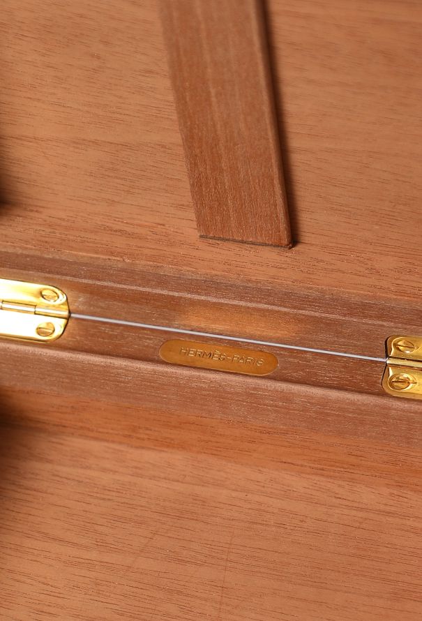 Hermès Vintage Burl Wood Cigarette Box - 6