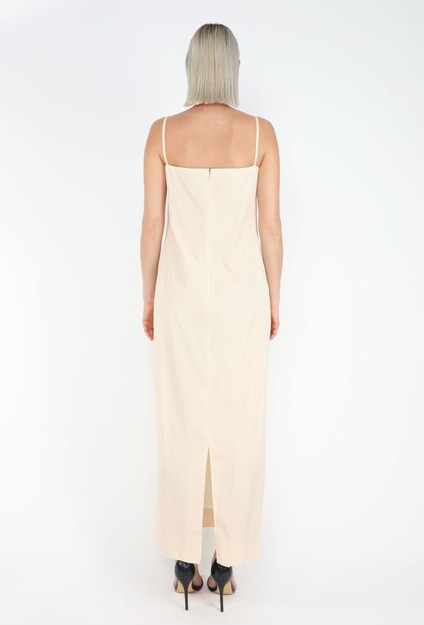 Balenciaga Le Dix '90s Thimister Cotton Slip Dress - 4