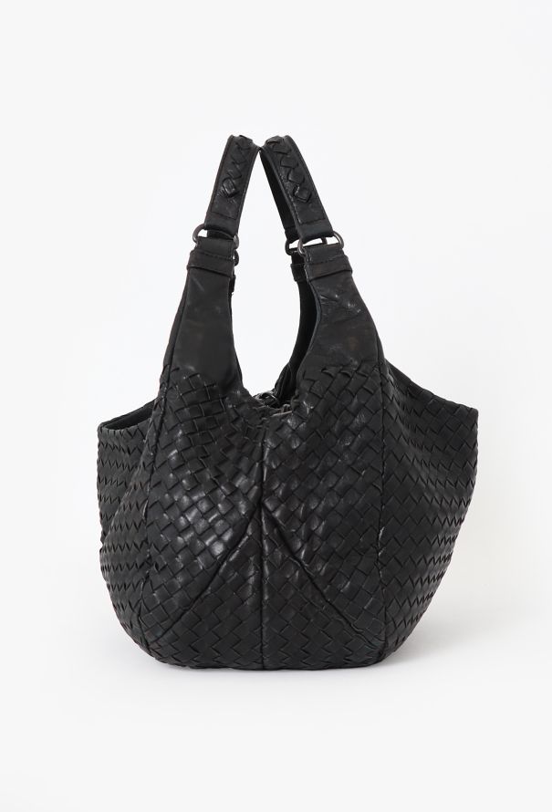 Bottega Veneta Intrecciato Campana Leather Bag - 4