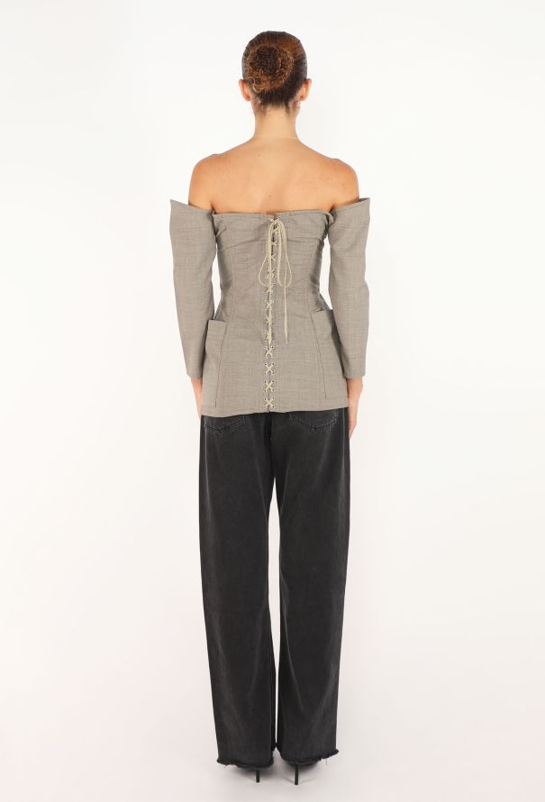 Jean Paul Gaultier Gibo Cone Corset Top, 1987 - 7