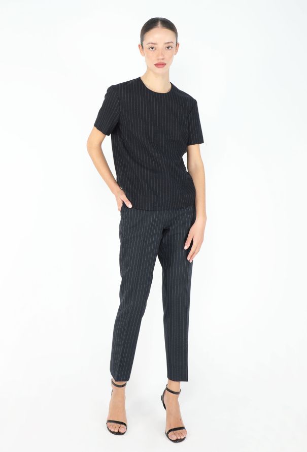 Céline Pre-Fall 2012 Pinstripe Ensemble - 4