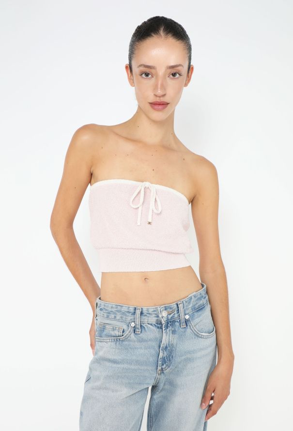 Céline 2023 Terrycloth Tube Top - 1