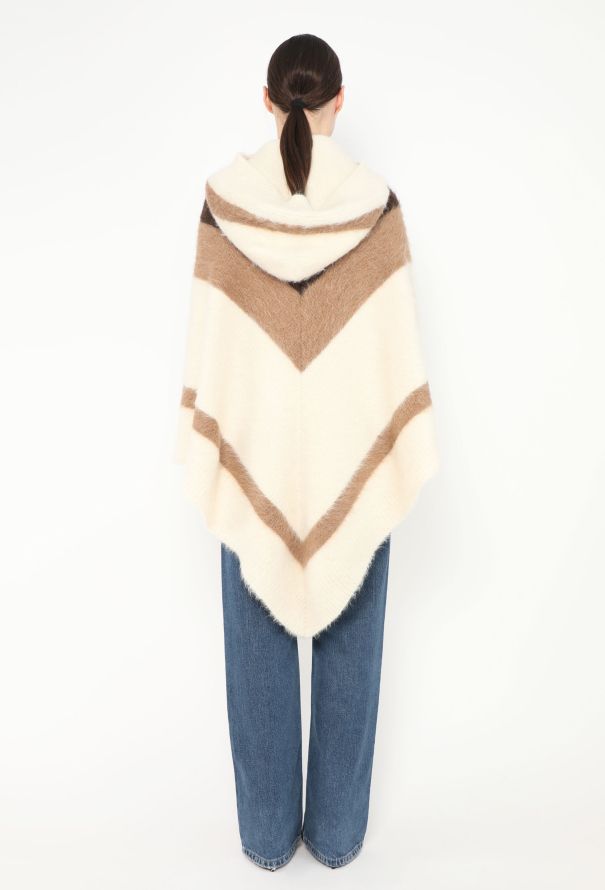Céline F/W 2019 Alpaca Hooded Poncho - 6 Céline F/W 2019 Alpaca Hooded Poncho - 6