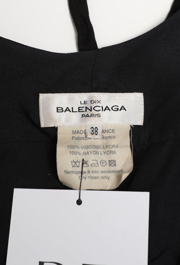 Balenciaga Le Dix S/S 2002 Halter Skirt - 6