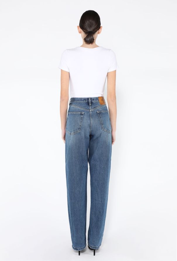 Prada 2025 Wide Leg Denim Jeans - 4
