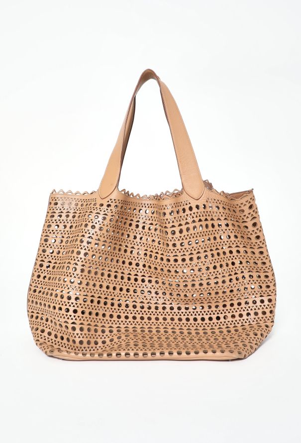 Laser cut tote bag hotsell