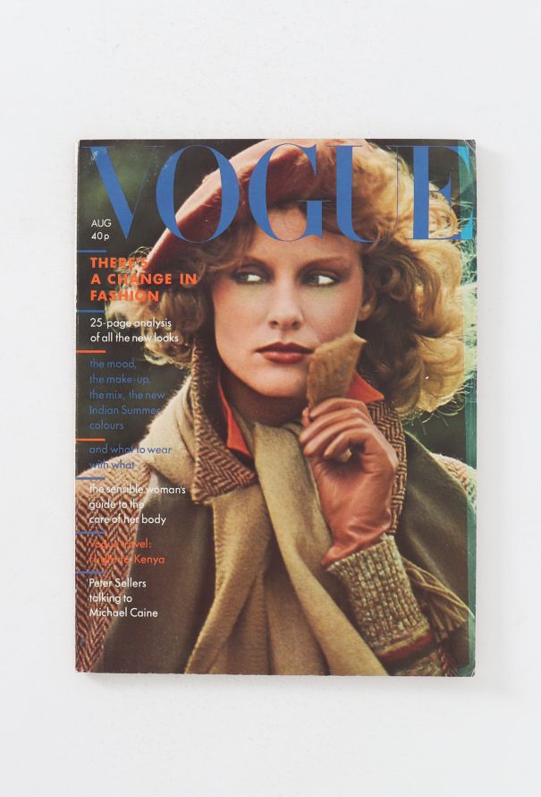VOGUE UK 1974 Toscani, Newton & Bailey Cover Trio - 2 VOGUE UK 1974 Toscani, Newton & Bailey Cover Trio - 2
