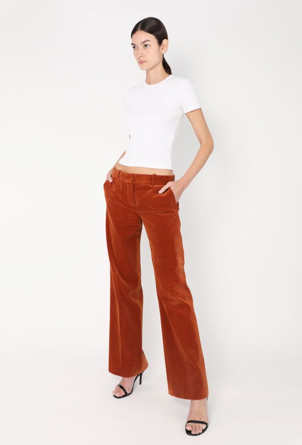 Chloé Pre-Fall 2011 Corduroy Trousers - 1