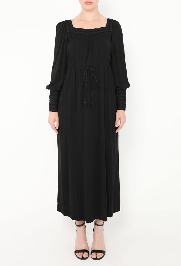 Saint Laurent COLLECTOR F/W 1974 Passementerie Dress - 3 Saint Laurent COLLECTOR F/W 1974 Passementerie Dress - 3