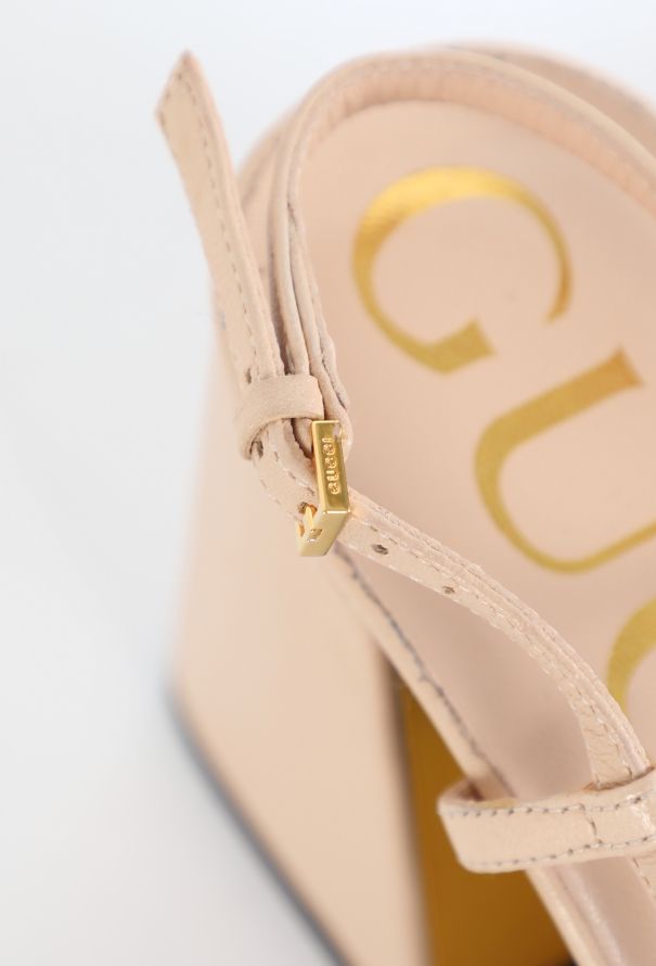 Gucci Horsebit Slingback Pumps, Resort 2021 - 10