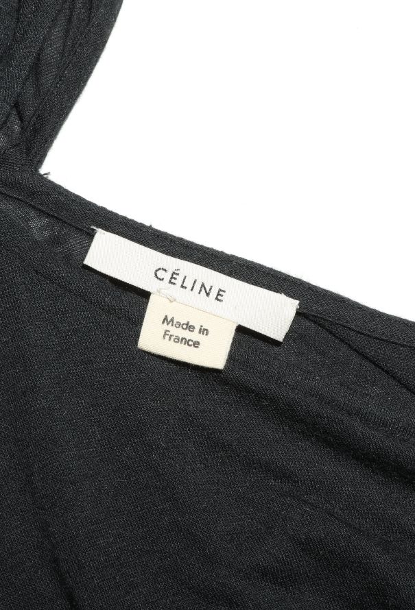 Céline 2016 Plunging Draped Dress - 5 Céline 2016 Plunging Draped Dress - 5