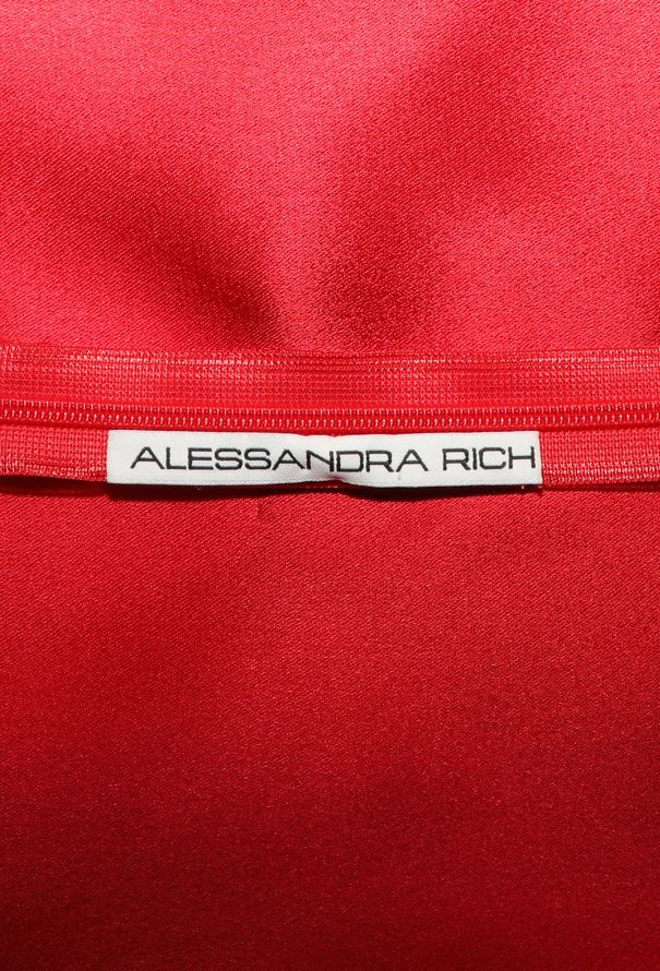 Alessandra Rich F/W 2016 Lace Trim Dress - 7