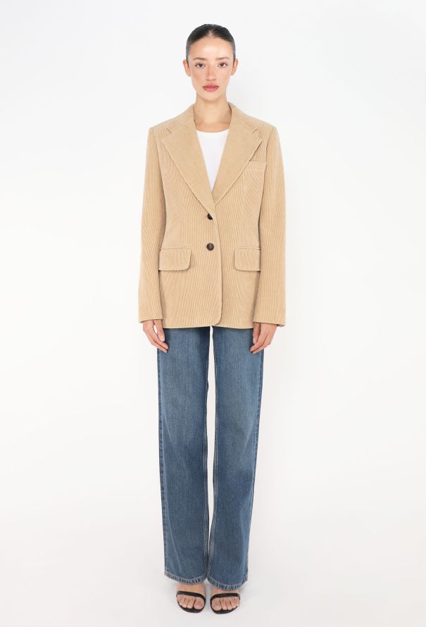 Chloé Pre-Fall 2023 Corduroy Blazer - 3