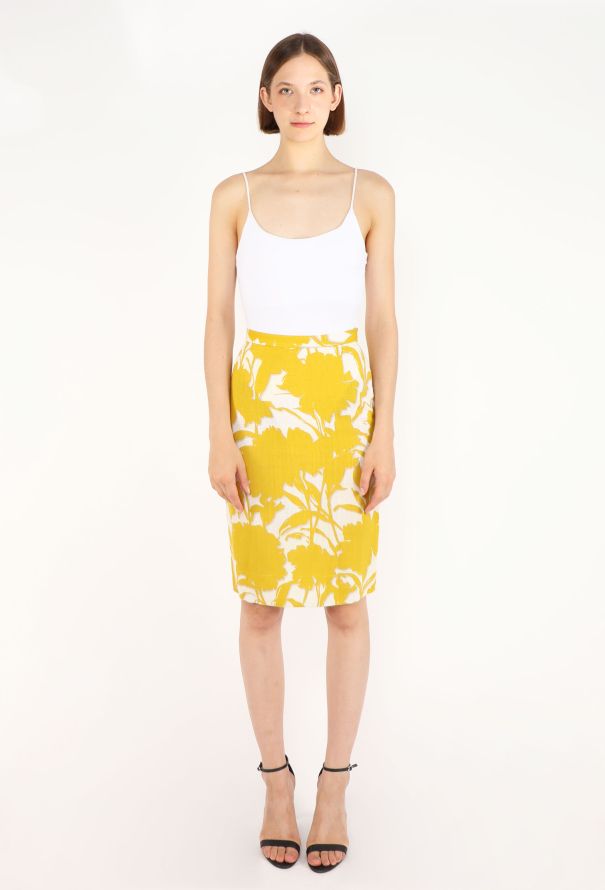 Prada Floral Print Skirt, S/S 2001 - 1