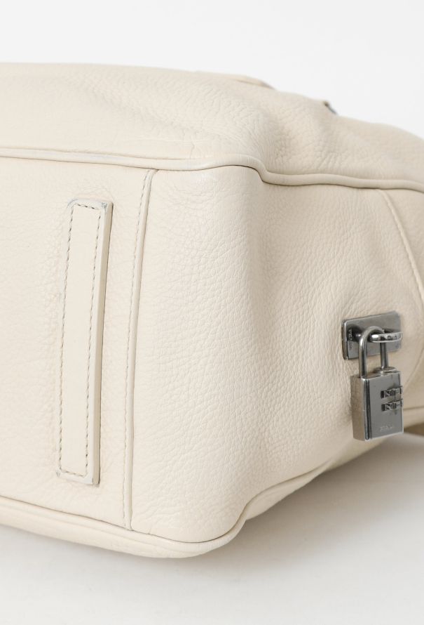 Prada Large White Calfskin Bag - 9 Prada Large White Calfskin Bag - 9