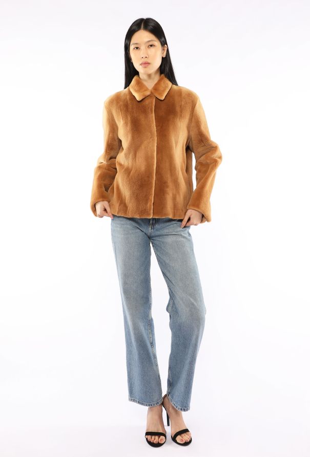 The Row Alon Mink Fur Jacket, 2021 - 4