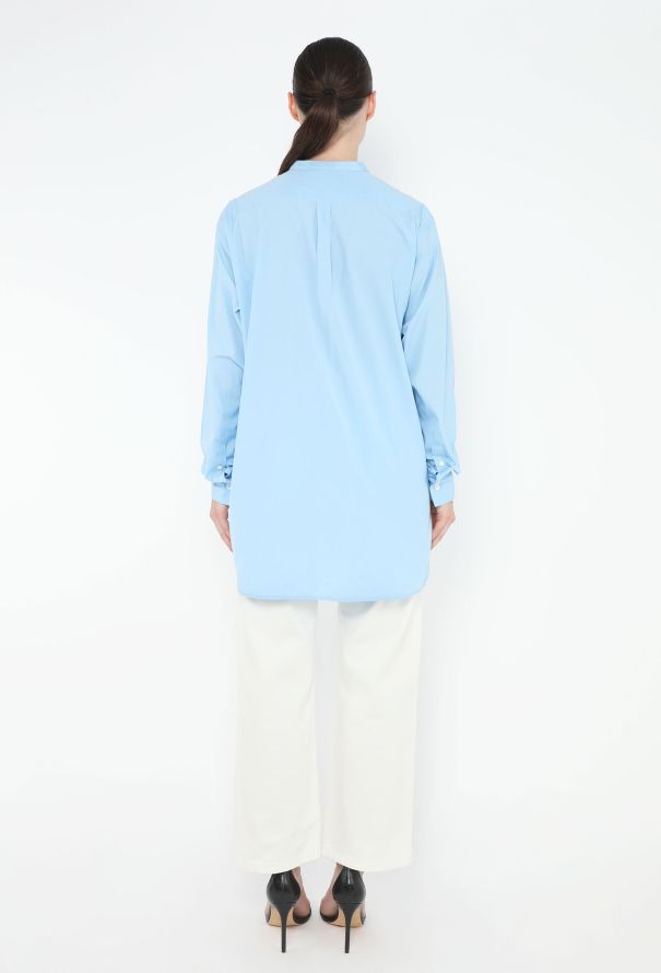 Céline 2015 Embroidered Cotton Tunic - 5