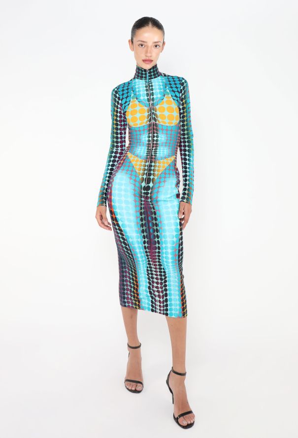 Jean Paul Gaultier 2023 Re-Edition F/W 1995 Bodycon Dress - 3
