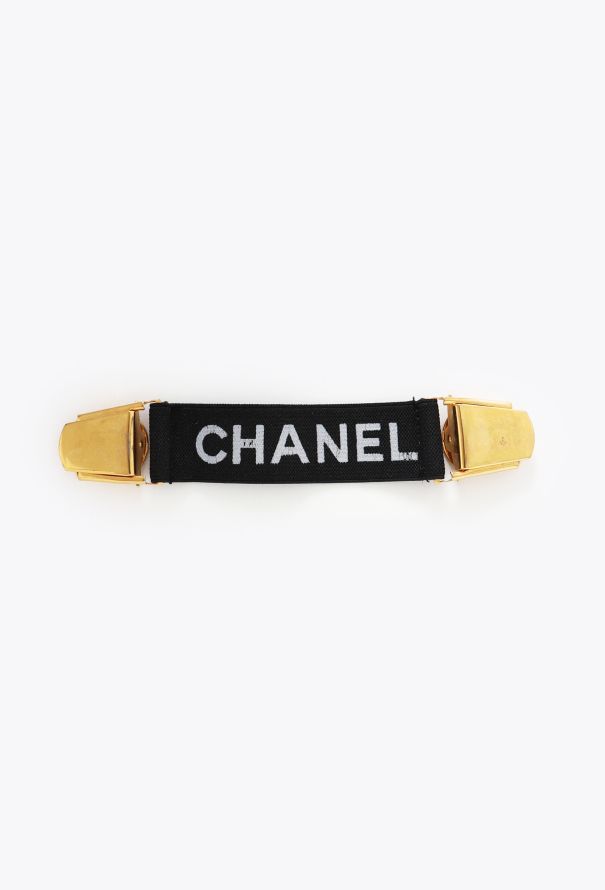 Chanel RARE S/S 1994 Logo Jacket Clip - 1