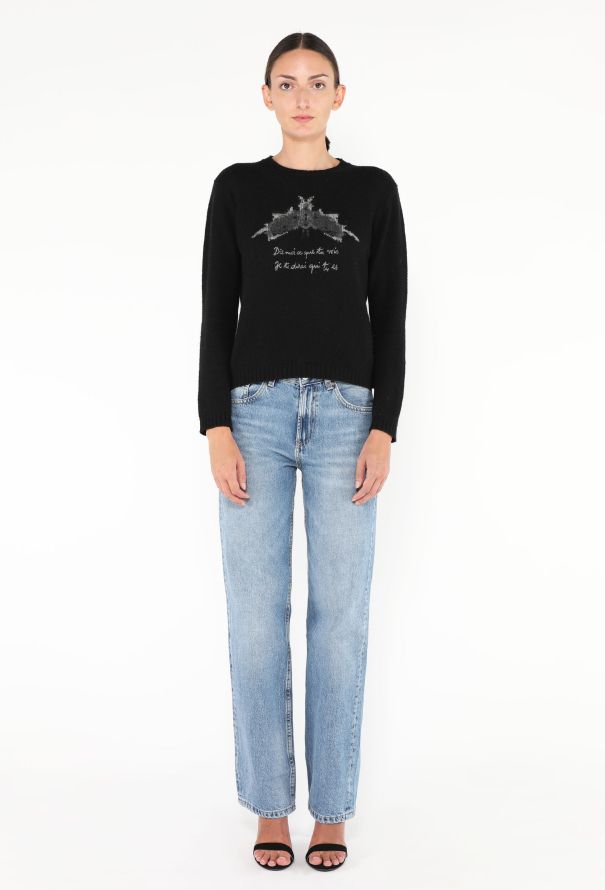 Dior 2018 Rorschach Cashmere Sweater - 3