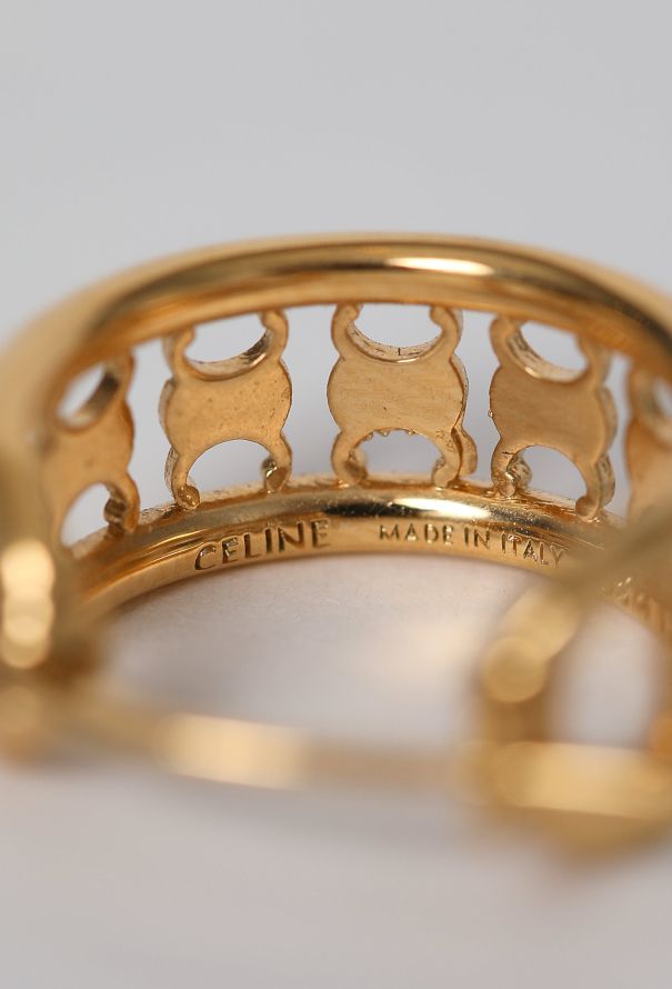 Céline Triomphe Hoop Earrings - 5