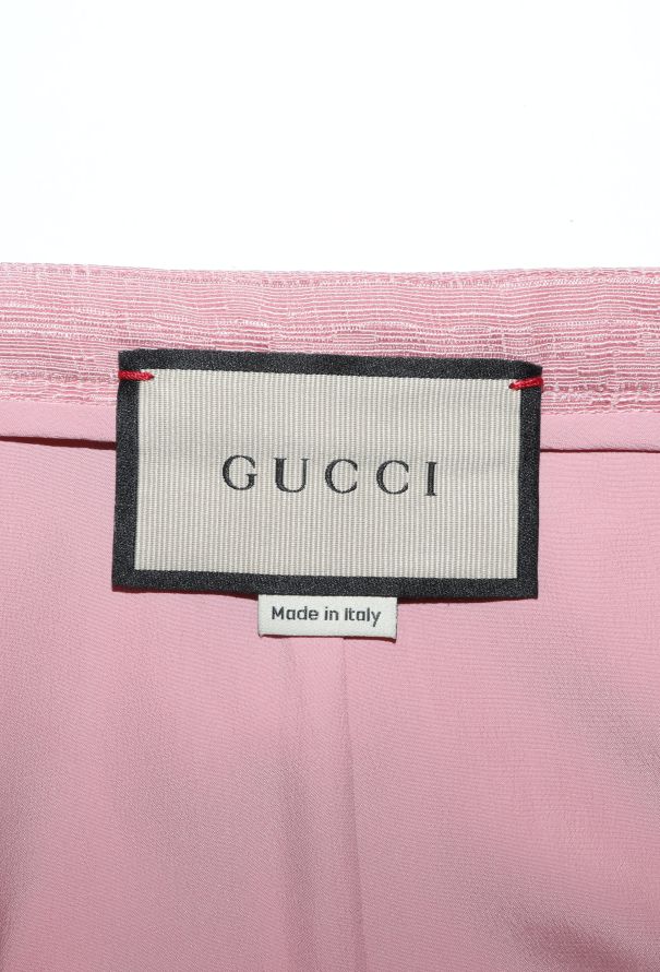Gucci 2022 Belted Silk Skirt - 6 Gucci 2022 Belted Silk Skirt - 6
