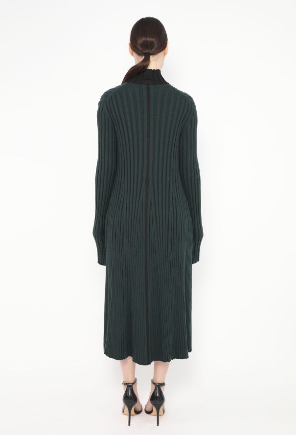 Céline 2014 Ribbed Knit Dress - 4