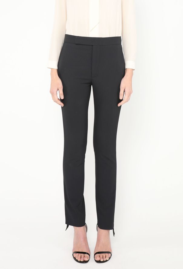 Céline F/W 2017 Tapered Stirrup Trousers - 3 Céline F/W 2017 Tapered Stirrup Trousers - 3