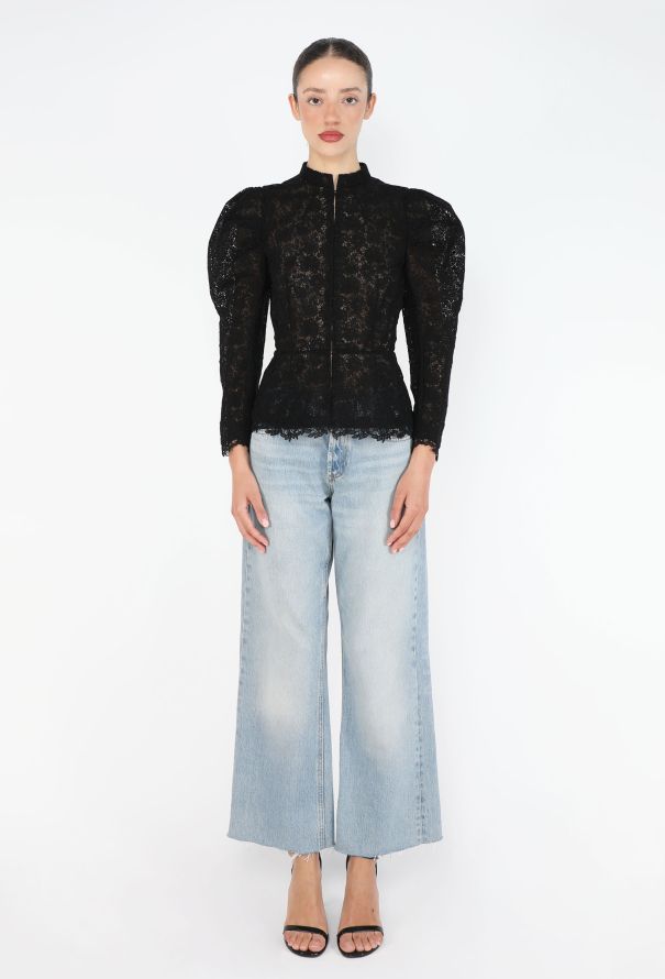 Dior 2023 Battenberg Lace Blouse - 2