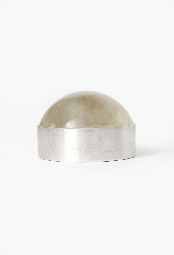 Hermès Silver Desktop Magnifying Glass, 1960s - 4
