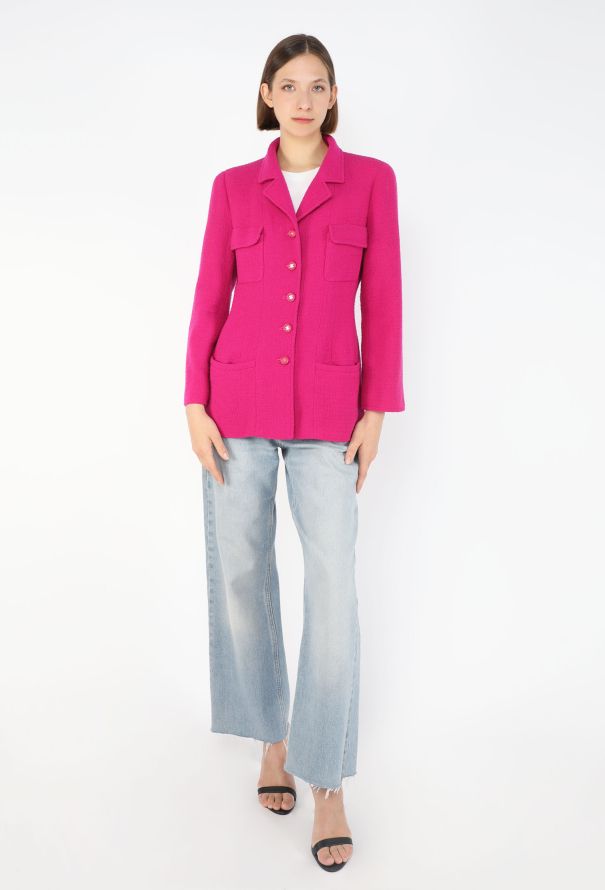 Chanel Bouclé 'CC' Blazer, F/W 1995 - 6