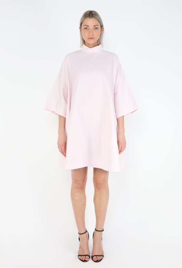 Alaïa 2025 Cotton Trapeze Dress - 1