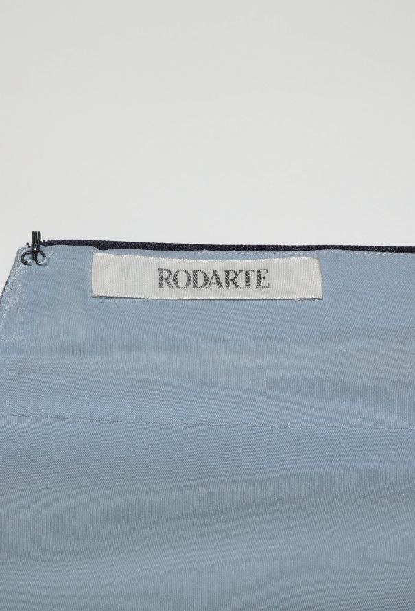 Rodarte Plaid Wide-Leg Bustier Ensemble - 8