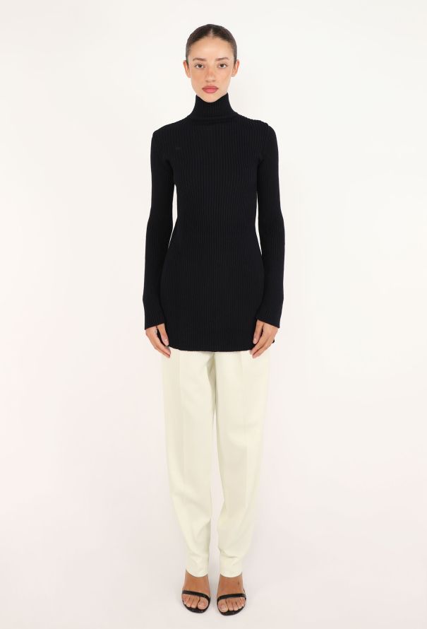 Céline Ribbed Knit Slit Tunic, F/W 2015 - 4