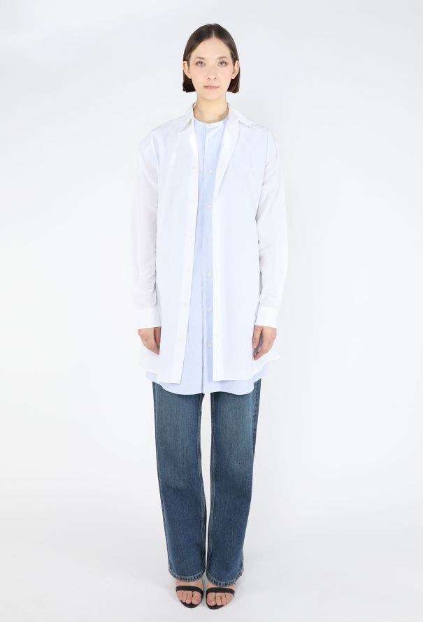 Loewe 2023 Layered Cotton Shirt - 1