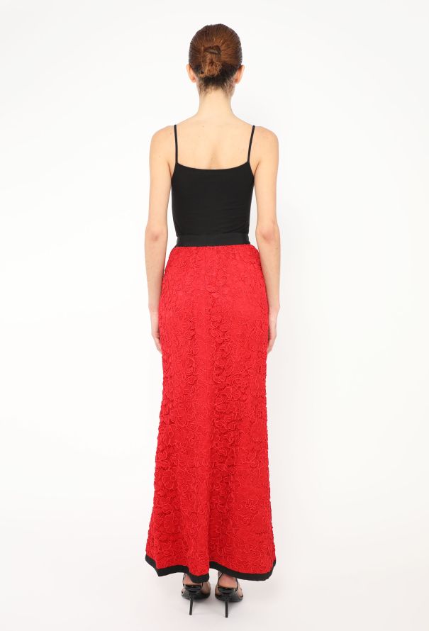 Saint Laurent 1986 Embroidered Lace Strass Ensemble - 4 Saint Laurent 1986 Embroidered Lace Strass Ensemble - 4