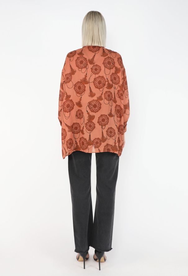 Hermès Cliquetis Silk Tunic, S/S 2022 - 7