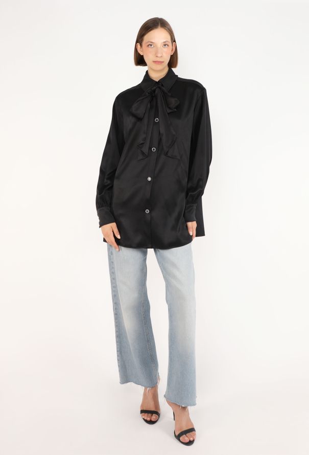 Chanel Silk Lavallière Blouse, S/S 2023 - 3