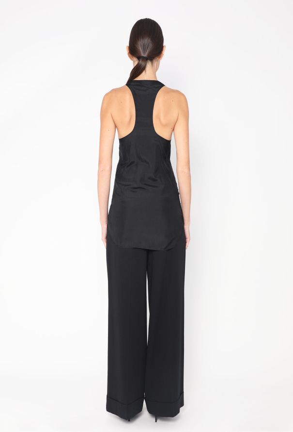 Balenciaga 2002 Silk Racerback Tank - 5 Balenciaga 2002 Silk Racerback Tank - 5