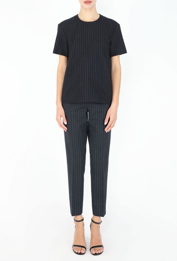Céline Pre-Fall 2012 Pinstripe Ensemble - 3