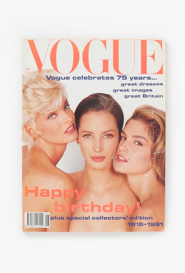 VOGUE UK June 1991 75-Year Issue - 1