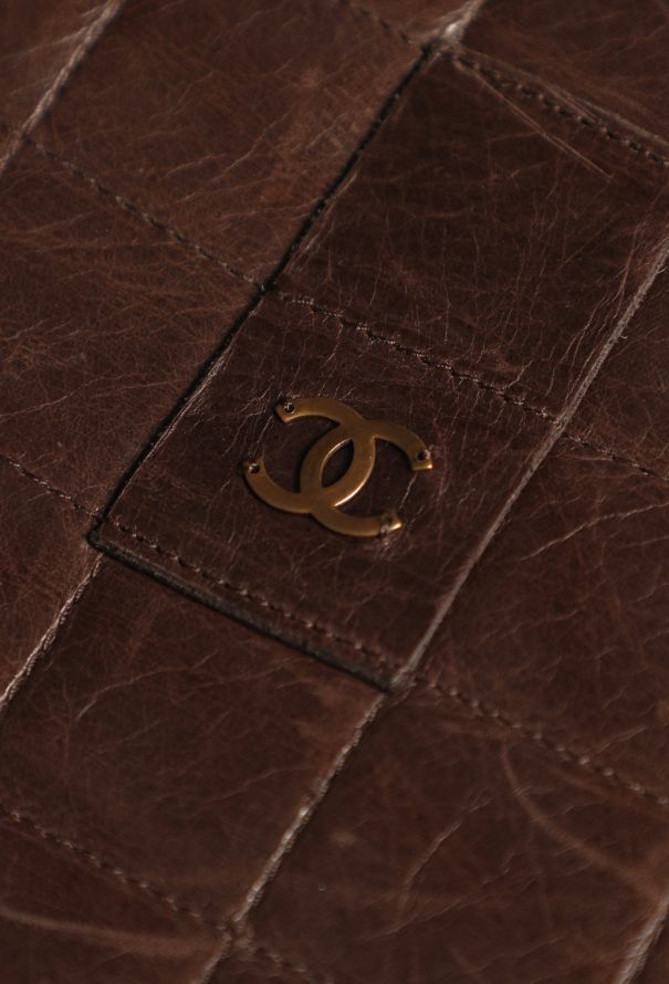 Chanel F/W 2002 Flared Leather Skirt - 6 Chanel F/W 2002 Flared Leather Skirt - 6