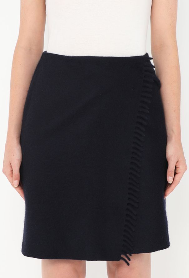 Prada 2023 Cashmere Wrap Skirt - 3
