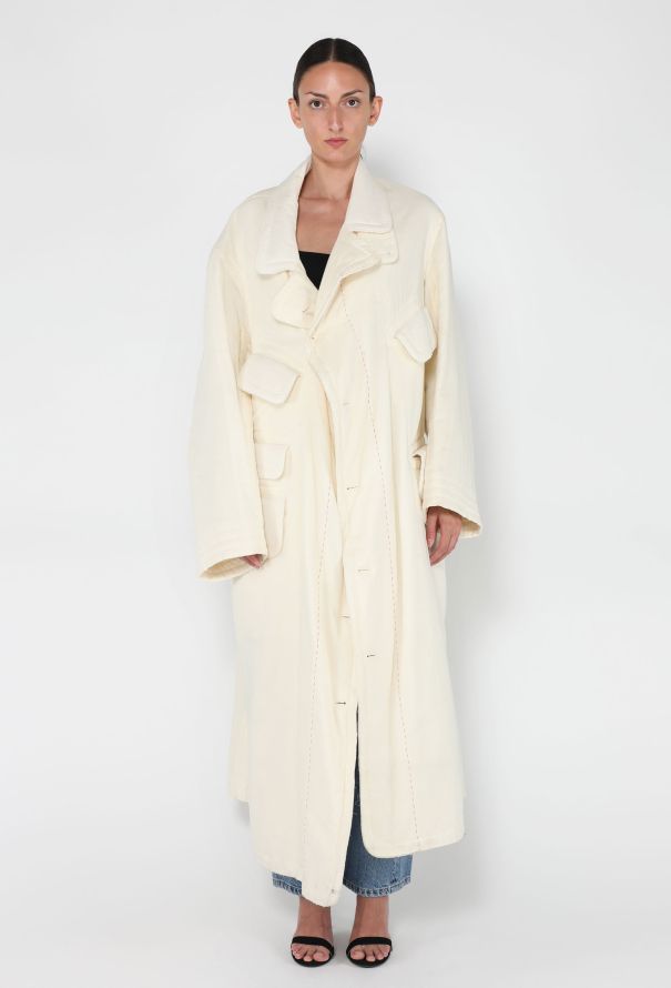 Maison Margiela Painted Crystal Duvet Coat, 2022 - 2