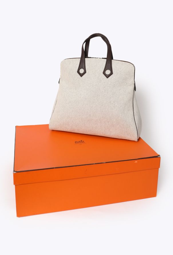 Hermès 2006 Toile H & Ébène Swift Heeboo Bag - 3