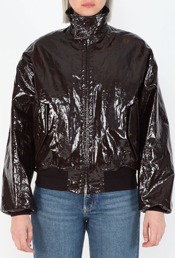 Phoebe Philo Golf Burgundy Bomber Jacket, 2025 - 3