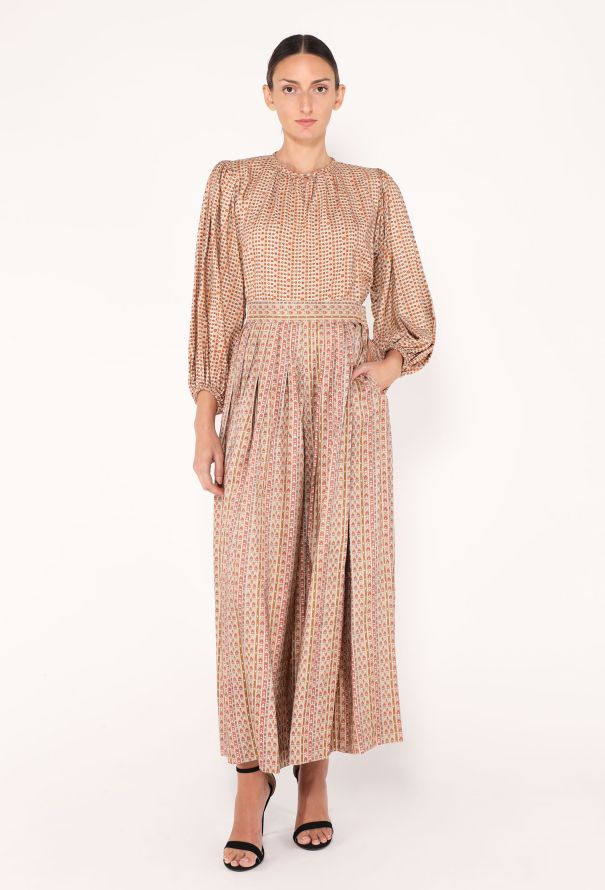 Saint Laurent S/S 1978 Floral Peasant Ensemble - 3