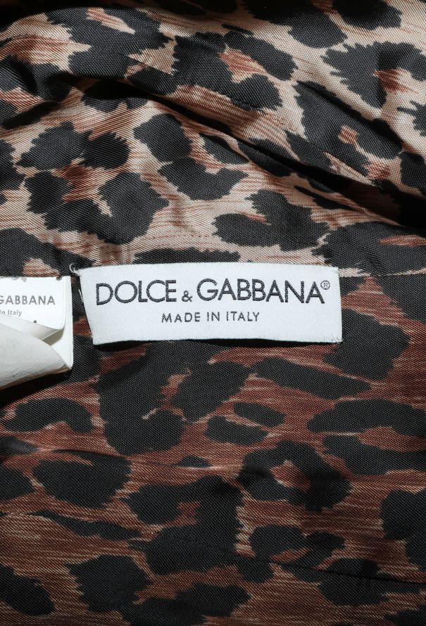 Dolce & Gabbana RARE Late '90s Belted Mink Fur Coat - 6